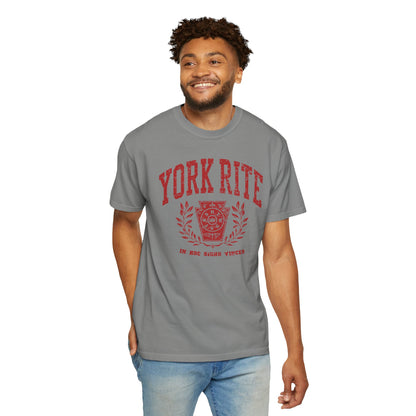 York Rite University, Unisex Garment-Dyed T-shirt