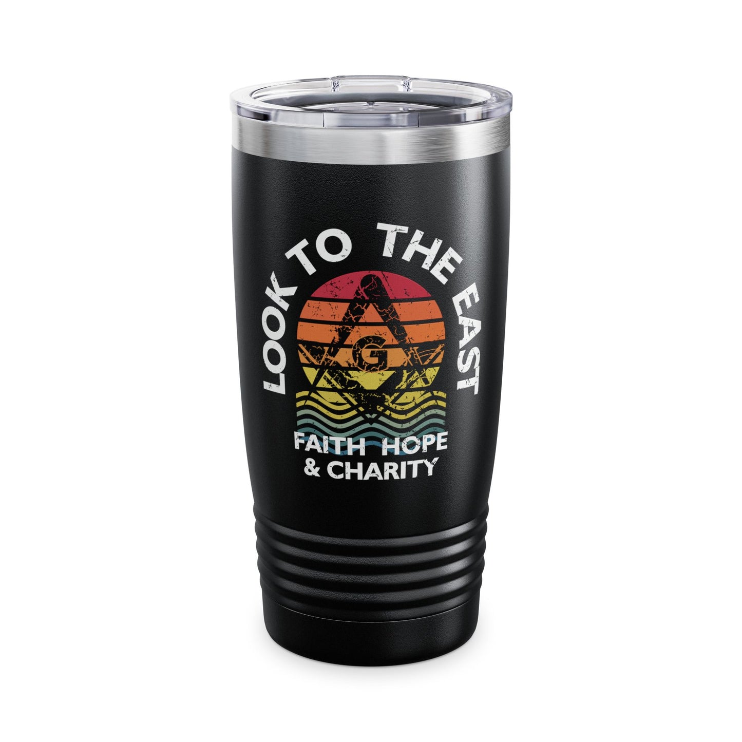 Faith, Hope, & Charity Masonic Tumbler