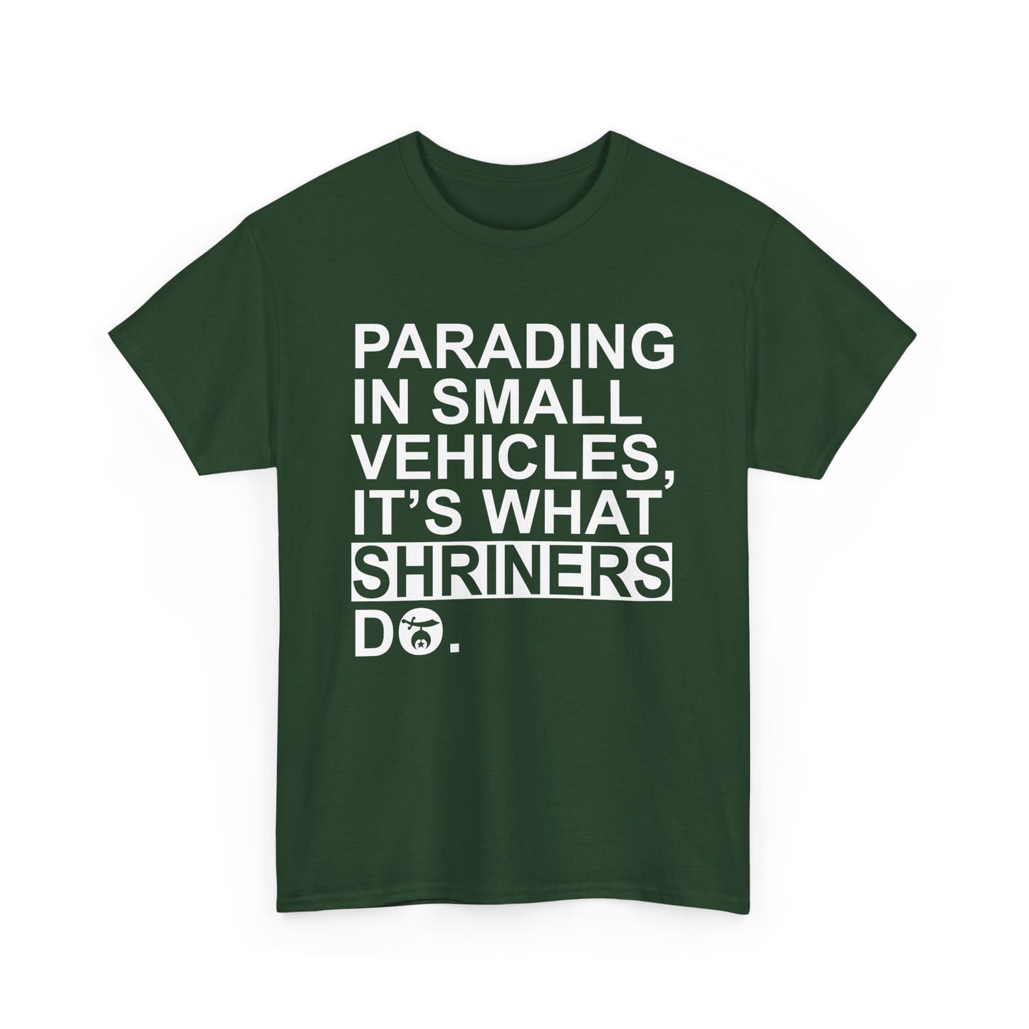 Shriners parade T-shirt, Unisex Heavy Cotton