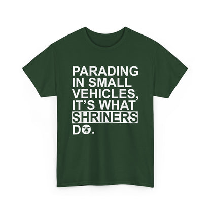 Shriners parade T-shirt, Unisex Heavy Cotton