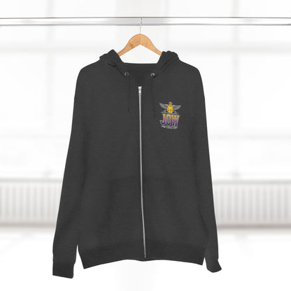Purple Stallion Unisex Zip Hoodie