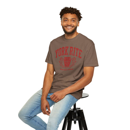York Rite University, Unisex Garment-Dyed T-shirt