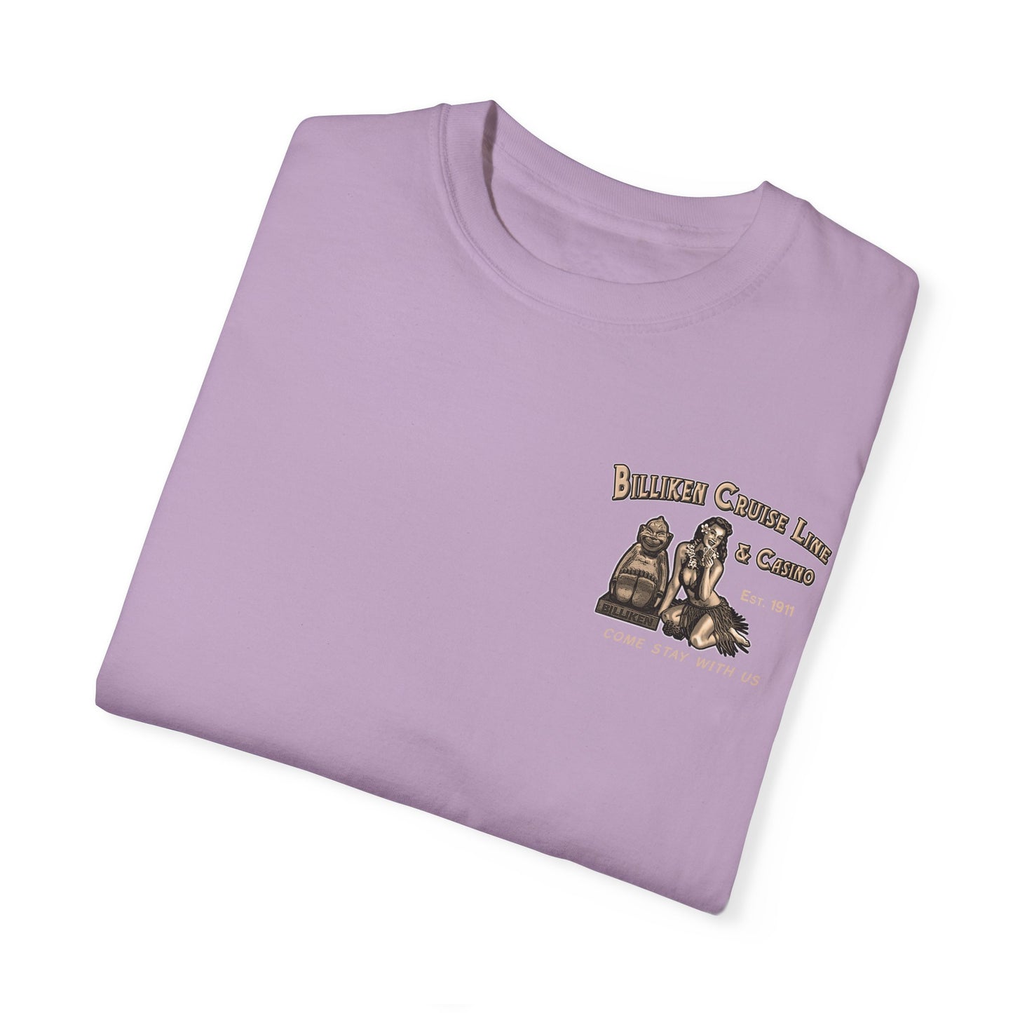 Vintage Unisex Billike Cruise Line T-Shirt | Retro Travel Inspired Design
