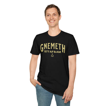 Gnemeth 577 AF & AM Masonic T-Shirt