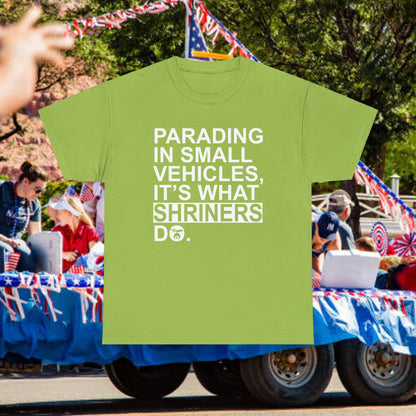 Shriners parade T-shirt, Unisex Heavy Cotton