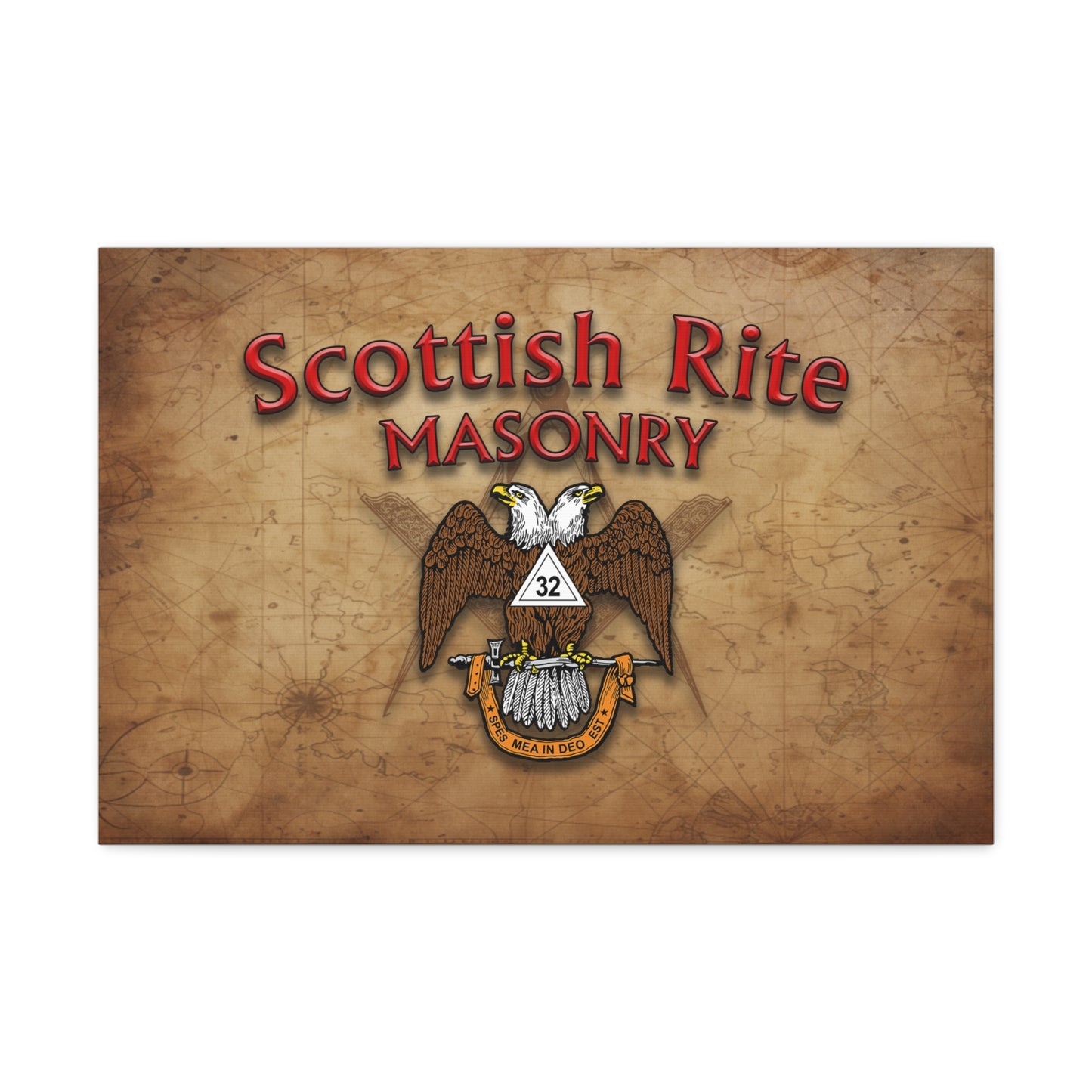 Scottish Rite Masonry, Classic Stretched Canvas