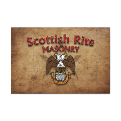 Scottish Rite Masonry, Classic Stretched Canvas