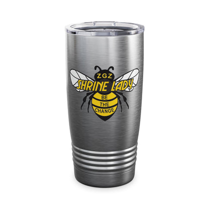 Bee the Change Ringneck Tumbler 20oz