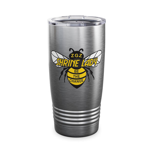 Bee the Change Ringneck Tumbler 20oz