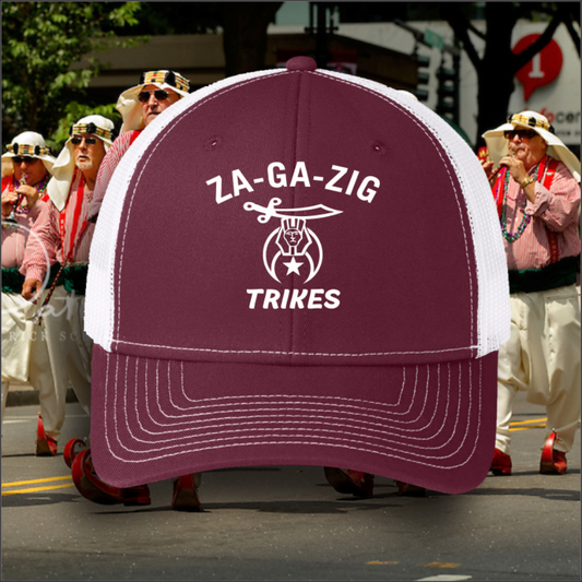 Trike Snapback Trucker Cap, C112