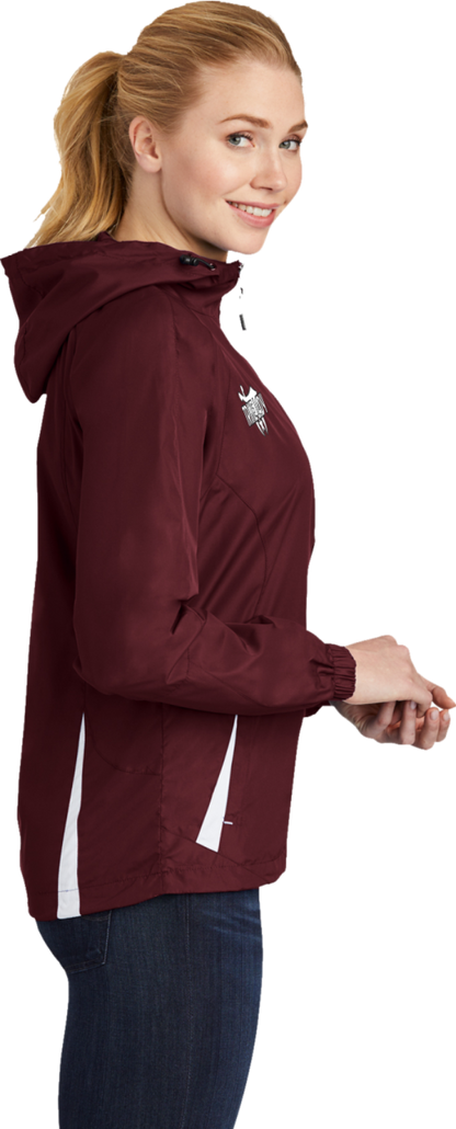Trike Lady Hooded Raglan Jacket, LST76