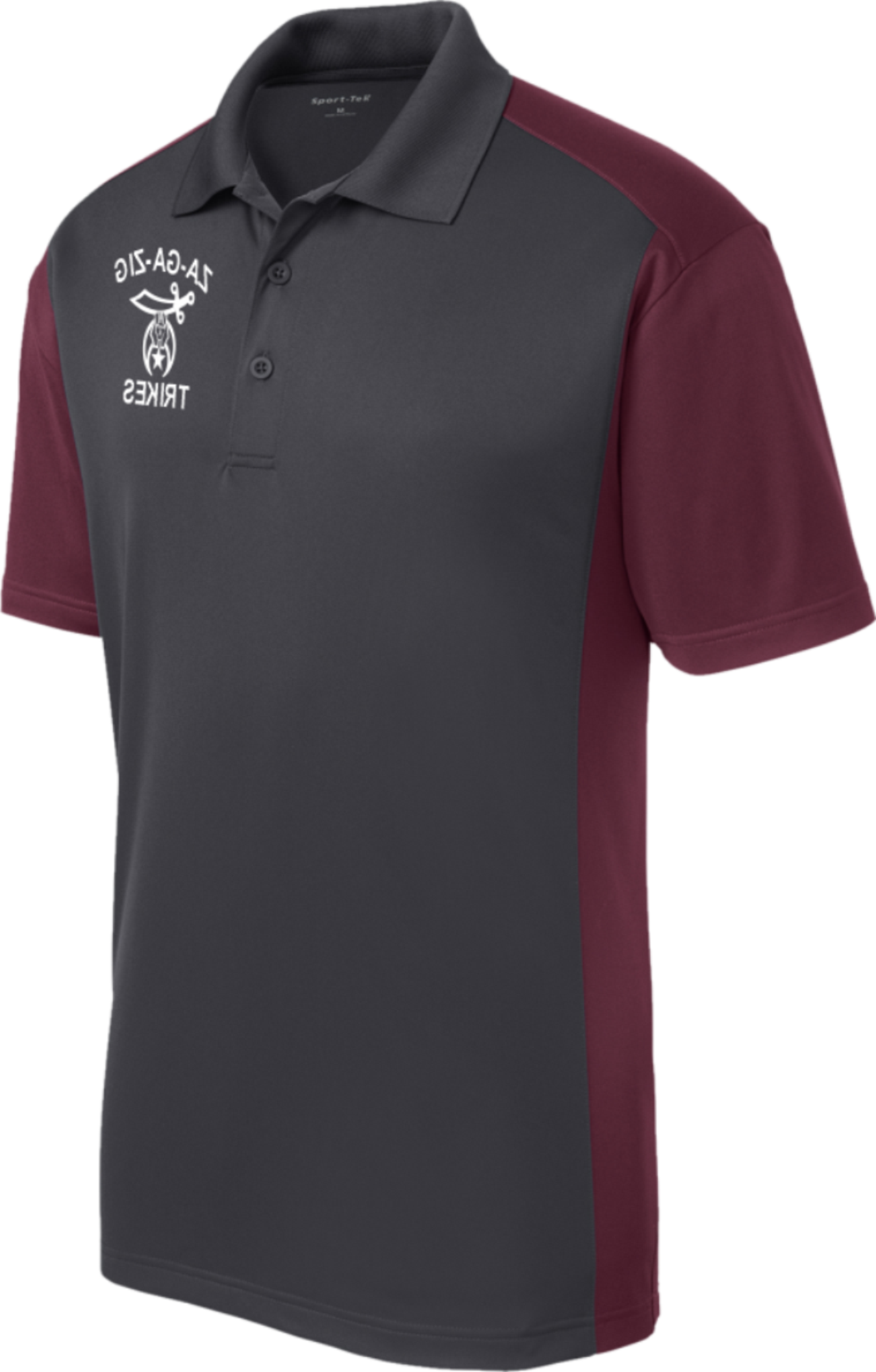 ZGZ Trike Polo, Sport-Tek® Colorblock Micropique Sport-Wick® Polo, ST652