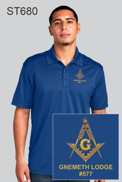 Gnemeth Polo: Sport-Tek® PosiCharge® Micro-Mesh Polo. ST680
