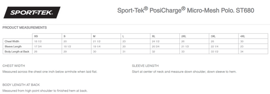 Gnemeth Polo: Sport-Tek® PosiCharge® Micro-Mesh Polo. ST680