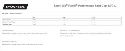 Trikes FlexFit cap. Sport-Tek® Flexfit® Performance Solid Cap, STC17